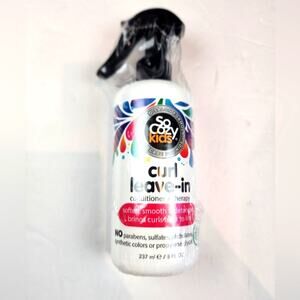 Curly Hair Leave in Hair Conditioner New Sealed Kids Detangler No Sulfates